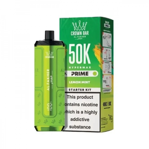 Al Fakher Hypermax Prime 50K Prefilled Refill Kit | Lemon Mint